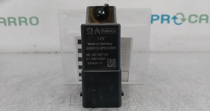 Resistência (Relé) das Velas PEUGEOT 208 I (CA_, CC_) | 12 -  Imagem-0