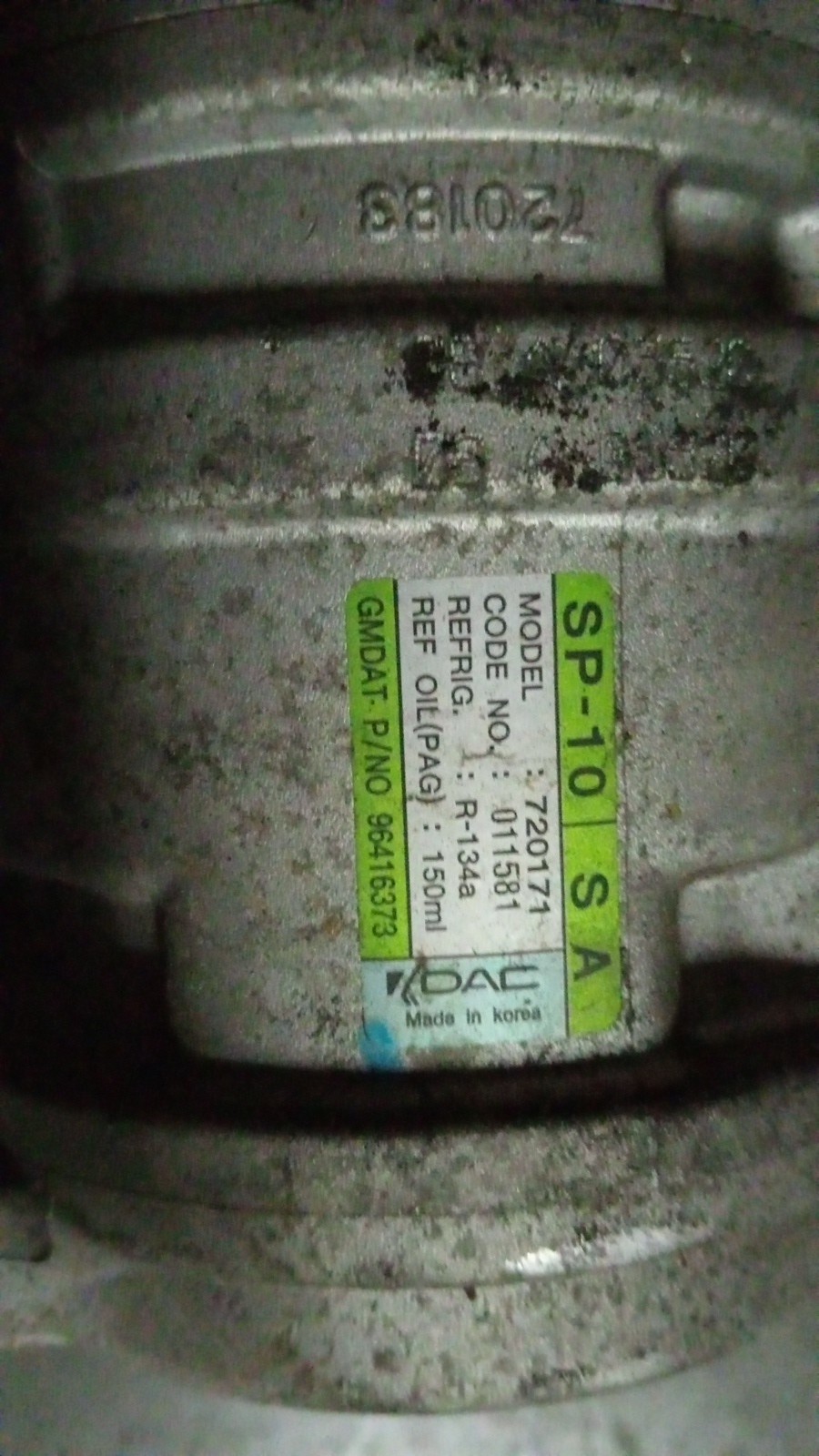 Compressor do Ar condicionado CHEVROLET - ID S_74144