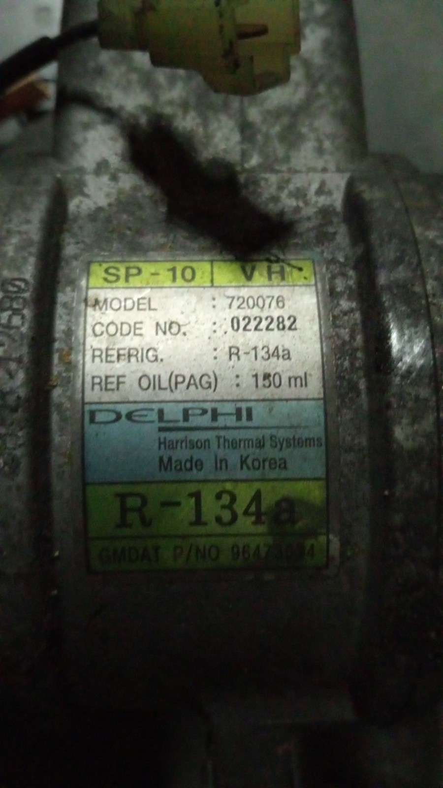 Compressor do Ar condicionado CHEVROLET - ID S_83479