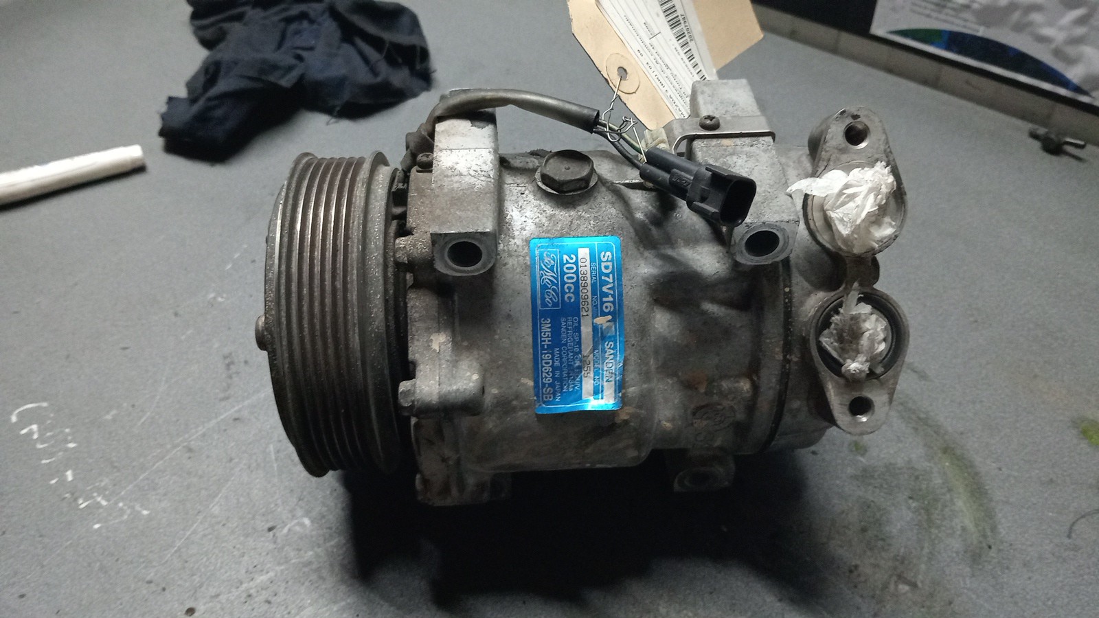 Compressor do Ar condicionado MAZDA 3 (BK) | 03 - 09 Imagem-2