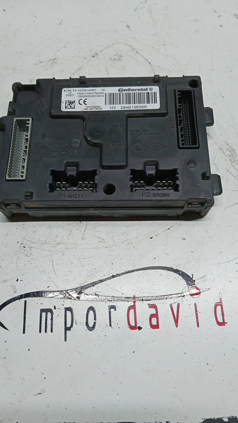 Modulo de comforto RENAULT - ID S_116302