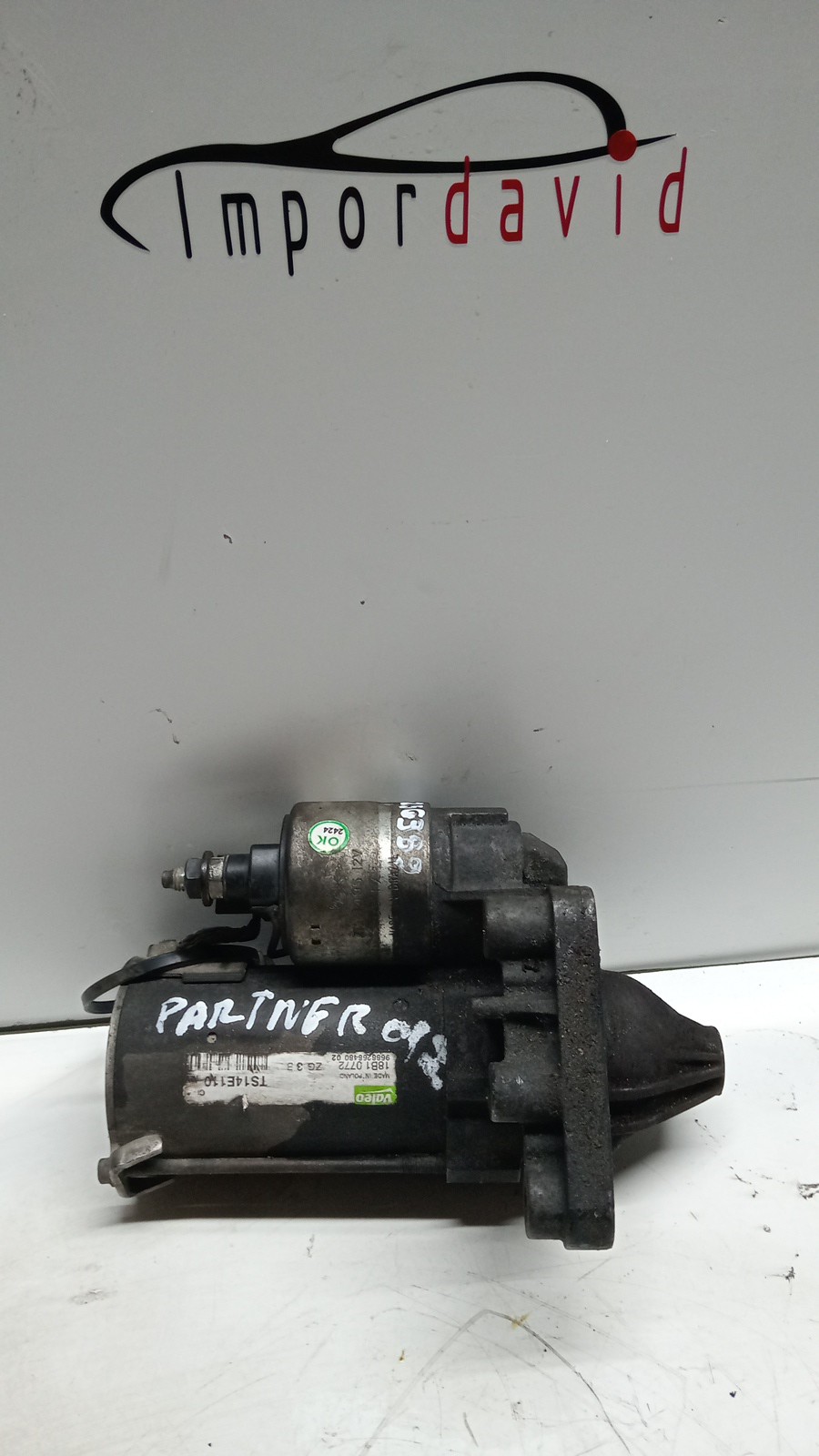 Motor de Arranque PEUGEOT - ID S_116388