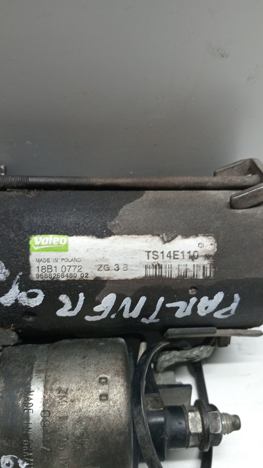 Motor de Arranque PEUGEOT PARTNER ORIGIN Caixa (G_) | 08 - 15 Imagem-2