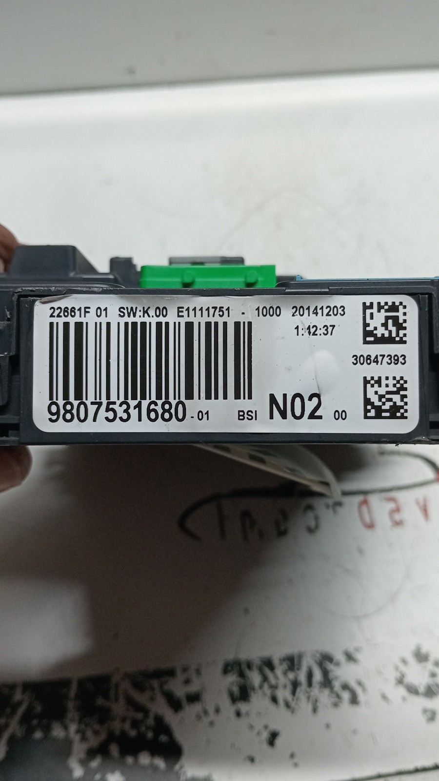 Modulo de comforto CITROEN - ID S_108103