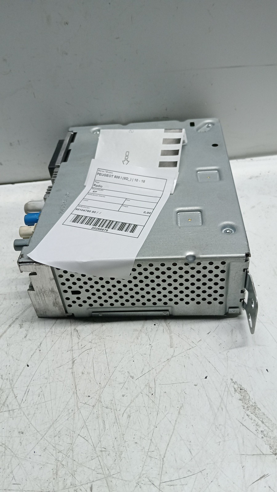 Radio PEUGEOT - ID S_118877