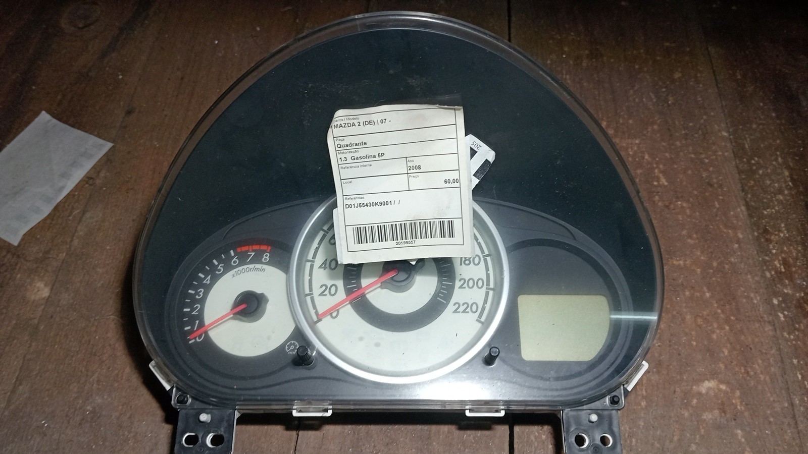 Quadrante MAZDA 2 (DE_, DH_) | 07 - 15 Imagem-2