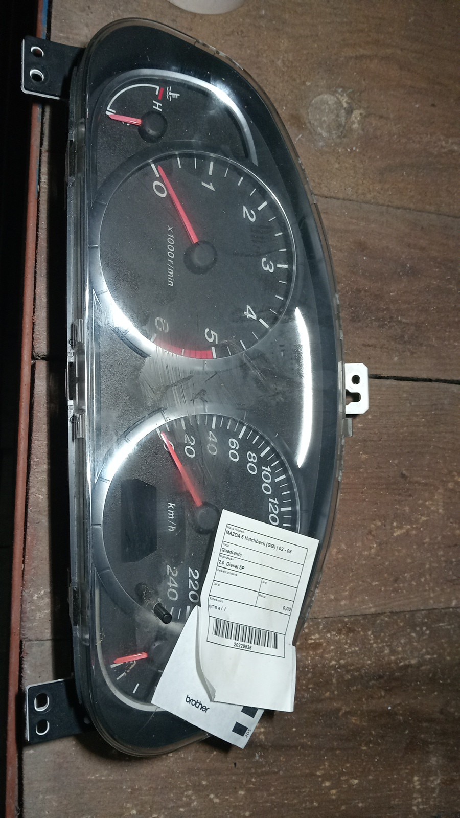 Quadrante MAZDA - ID S_89535