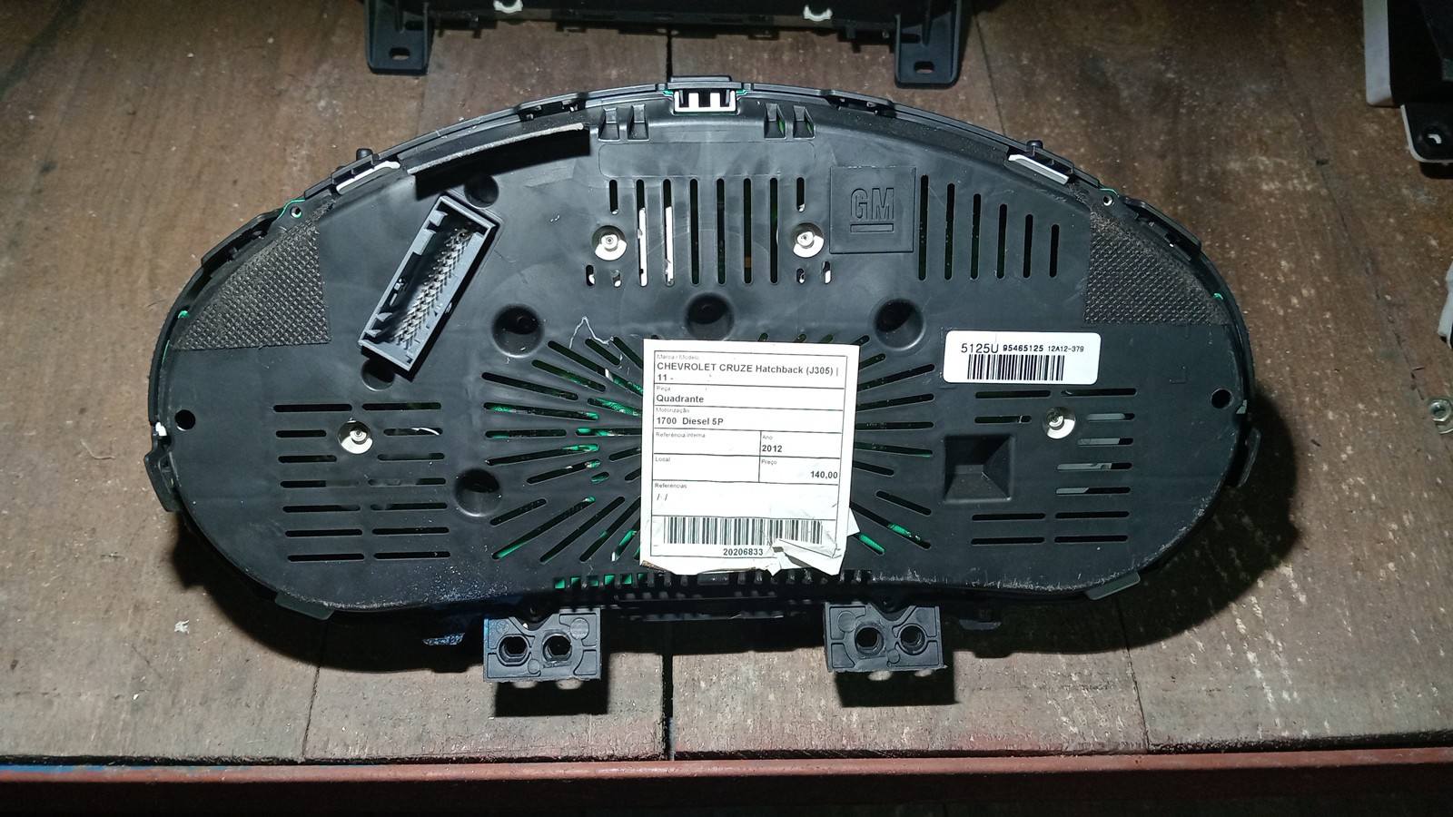 Quadrante CHEVROLET CRUZE Hatchback (J305) | 10 -  Imagem-5