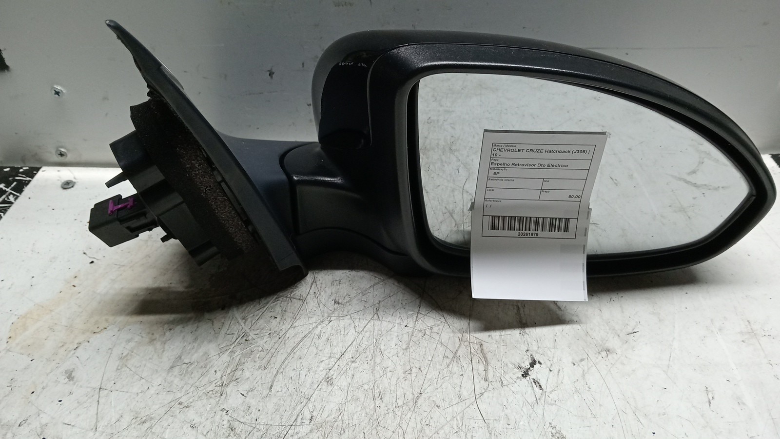 Espelho Retrovisor Dto Electrico CHEVROLET - ID S_121878
