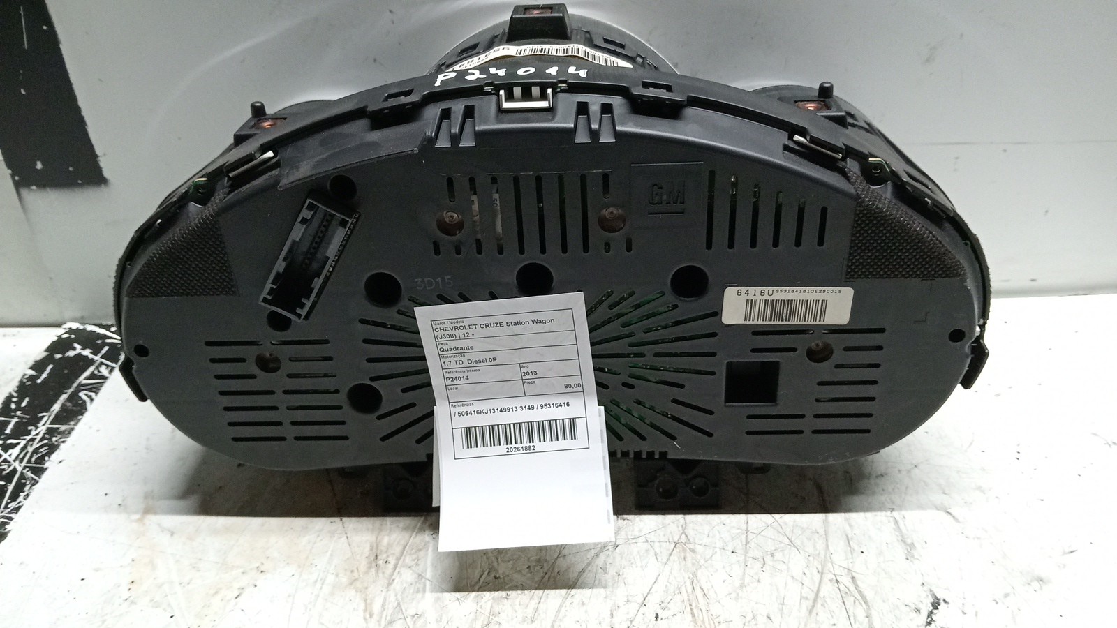 Quadrante CHEVROLET - ID S_121881