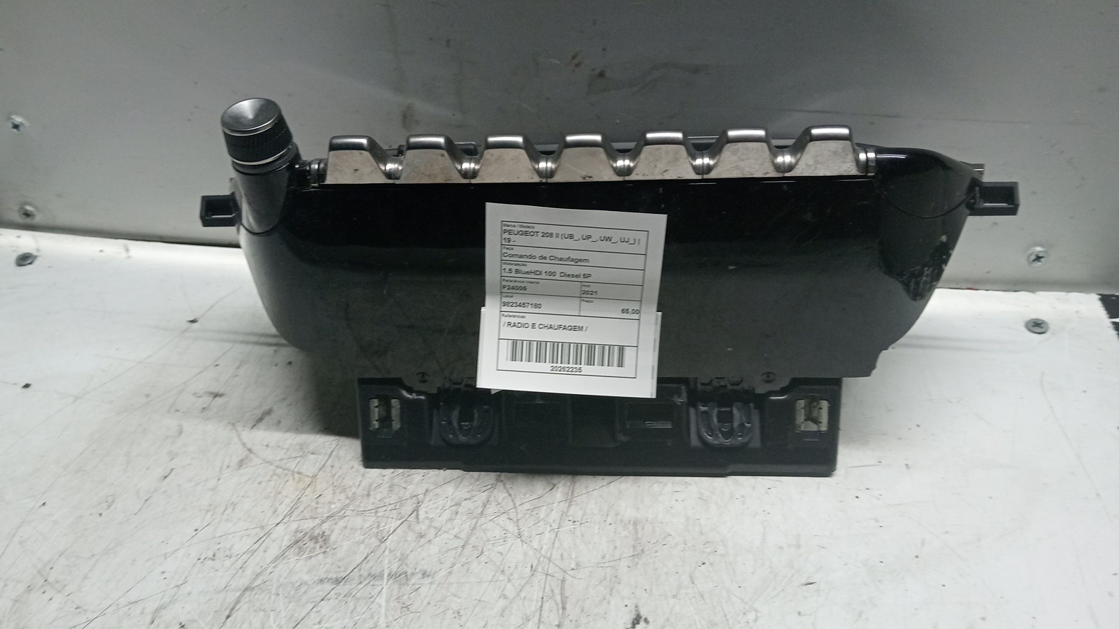Comando de Chaufagem PEUGEOT 208 II (UB_, UP_, UW_, UJ_) | 19 -  Imagem-1