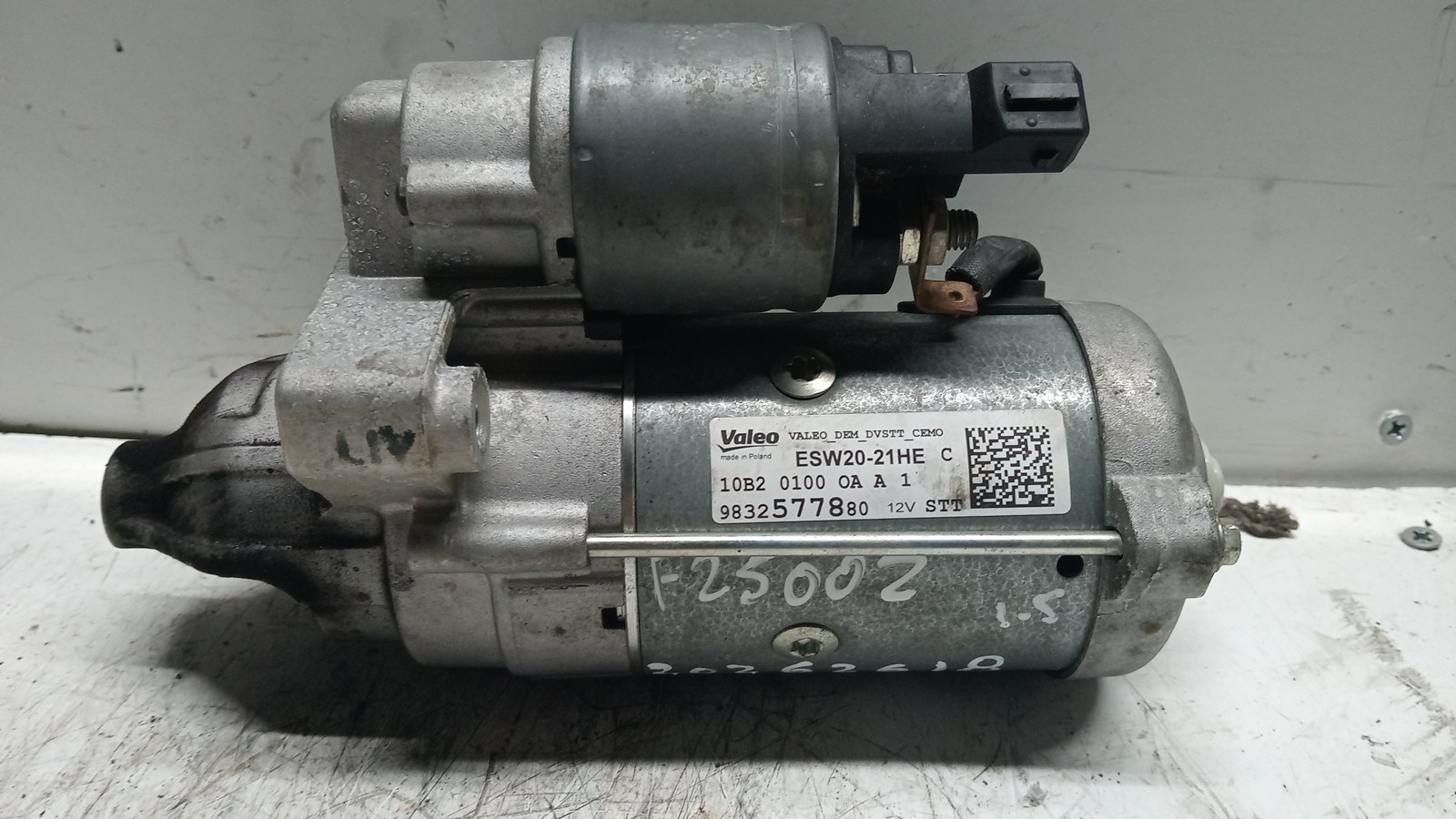 Motor de Arranque PEUGEOT - ID S_122617