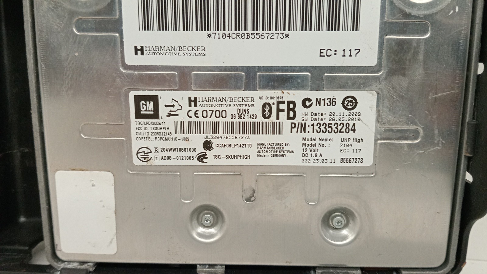 Modulo OPEL MERIVA B Veículo multiuso (S10) | 10 - 17 Imagem-1