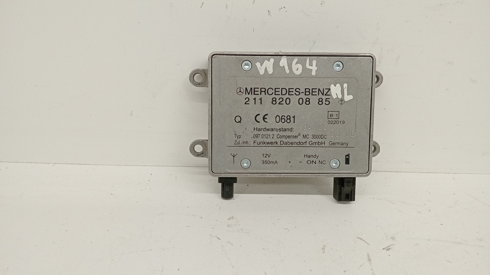 Modulo MERCEDES-BENZ M-CLASS (W164) | 05 - 12 Imagem-2