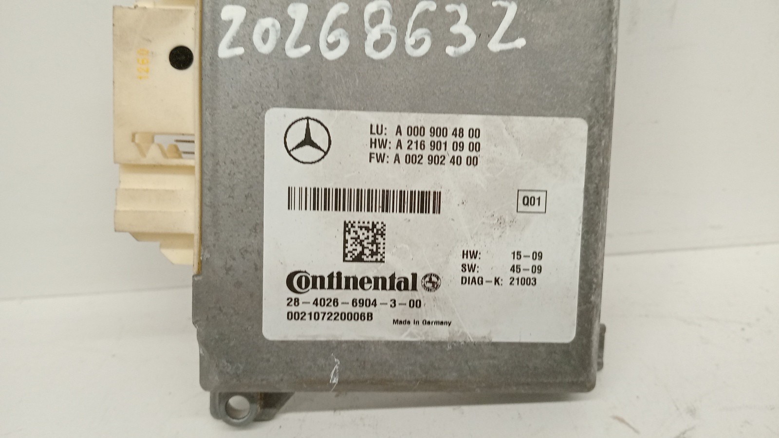 Modulo MERCEDES-BENZ E-CLASS (W212) | 09 - 16 Imagem-1