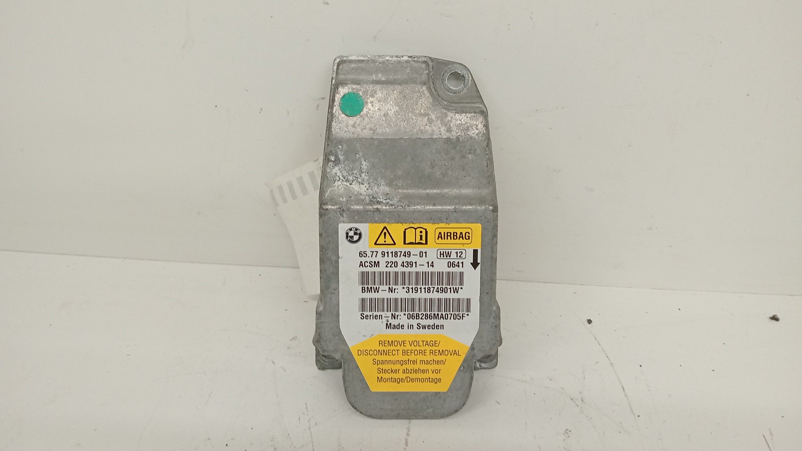 Centralina de Airbags BMW - ID S_89395