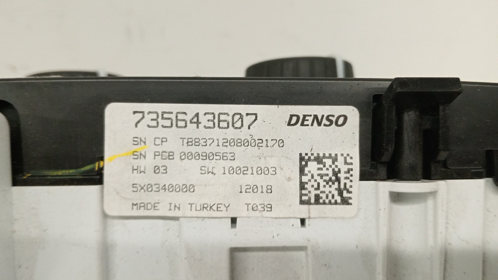 Comando de Chaufagem FIAT TIPO Hatchback (356_) | 16 -  Imagem-2