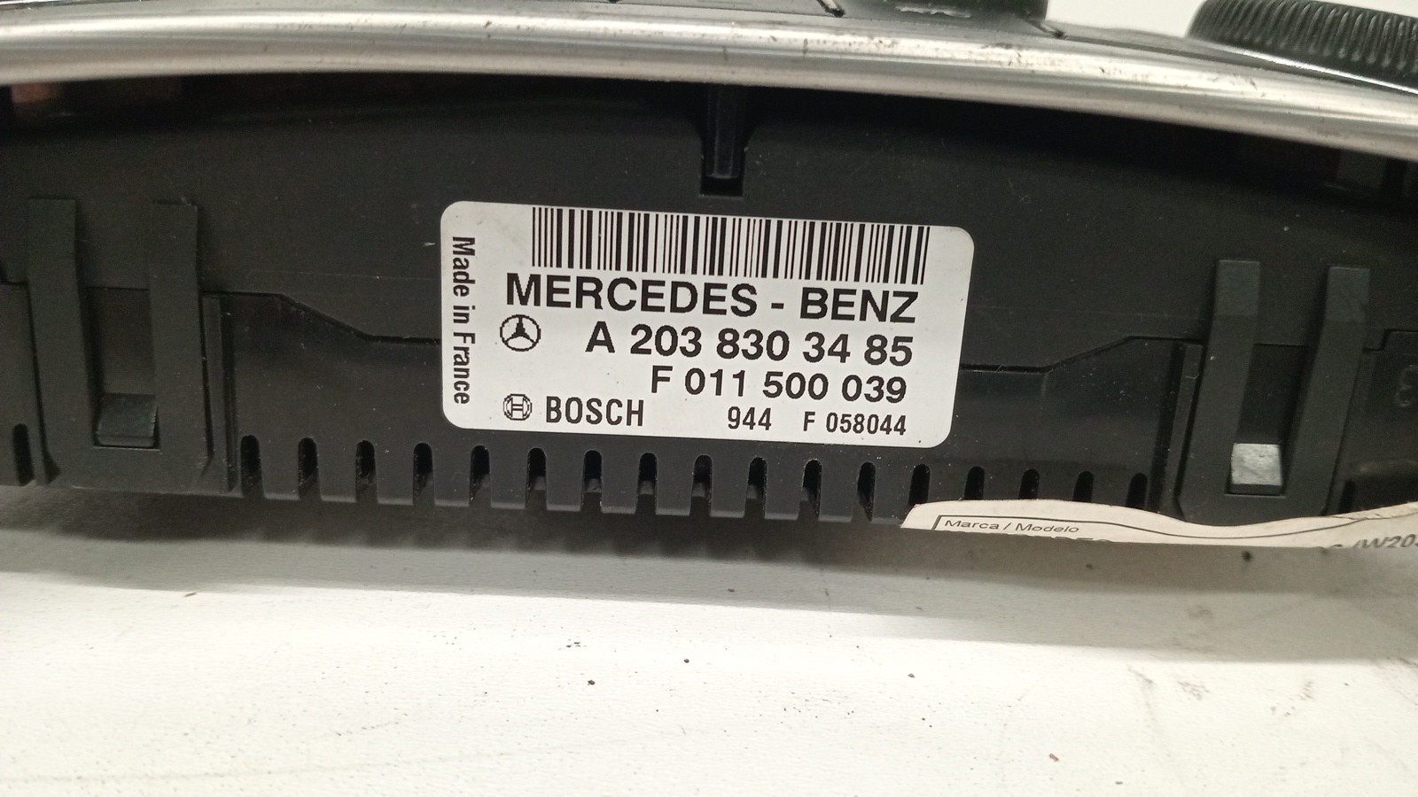 Comando de Chaufagem MERCEDES-BENZ C-CLASS (W203) | 00 - 07 Imagem-1