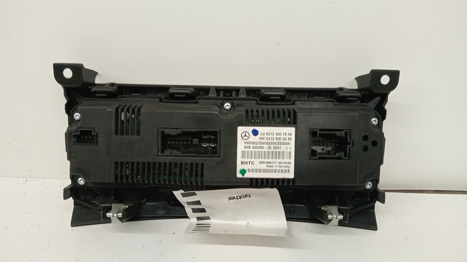 Comando de Chaufagem MERCEDES-BENZ E-CLASS (W212) | 09 - 16 Imagem-1