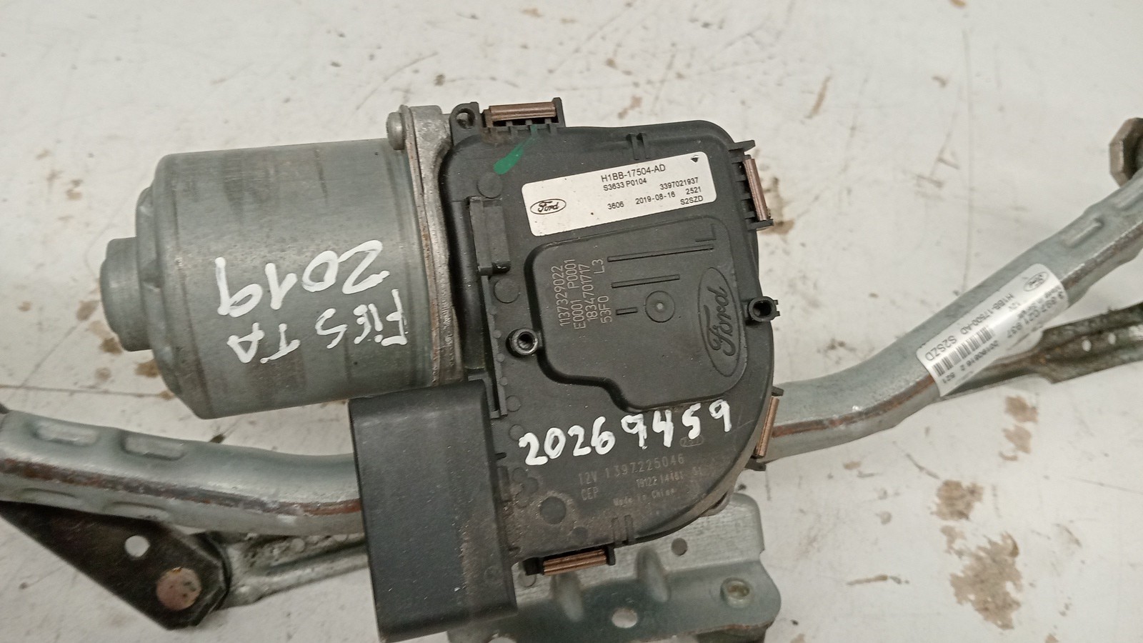 Motor Limpa Vidros Frente FORD FIESTA VII | 17 -  Imagem-1