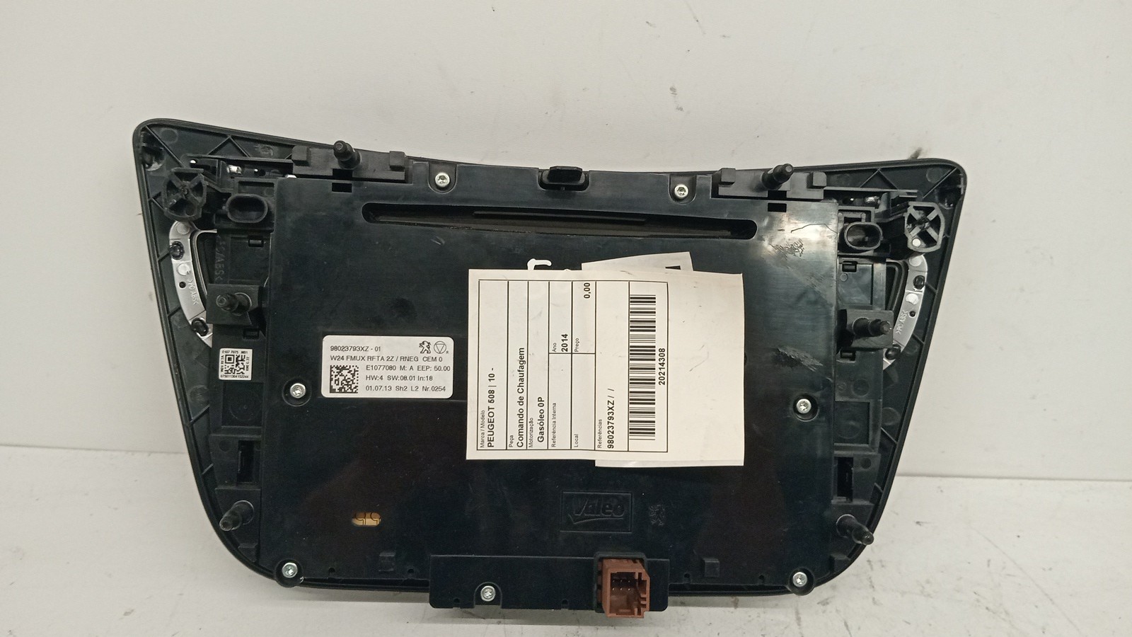 Comando de Chaufagem PEUGEOT 508 I (8D_) | 10 - 18 Imagem-1