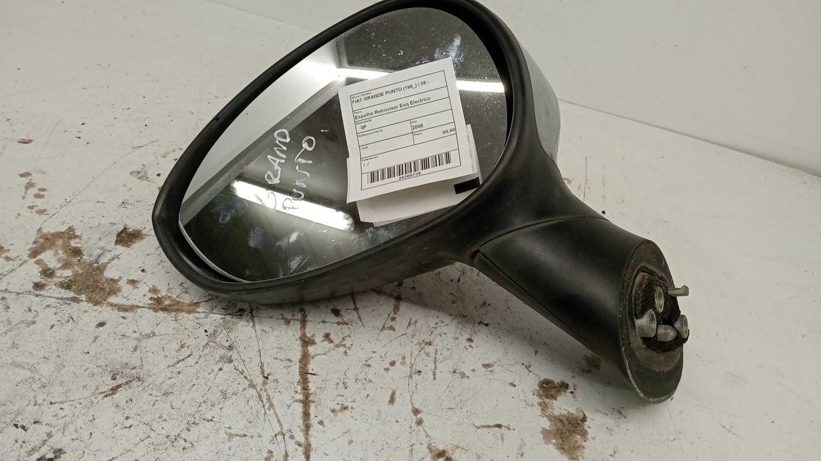 Espelho Retrovisor Esq Electrico FIAT - ID S_129735