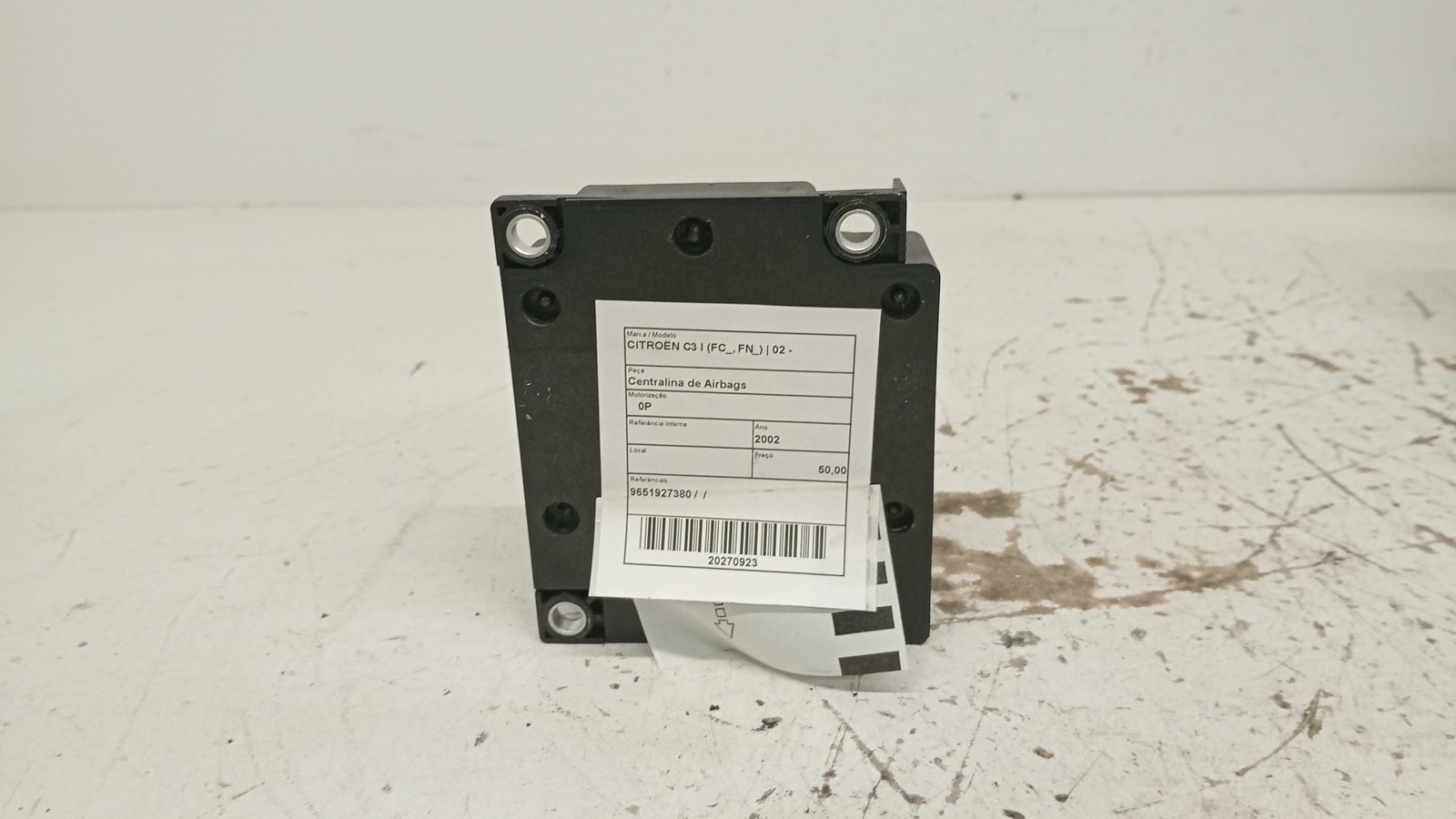 Centralina de Airbags CITROEN C3 I (FC_, FN_) | 02 -  Imagem-1