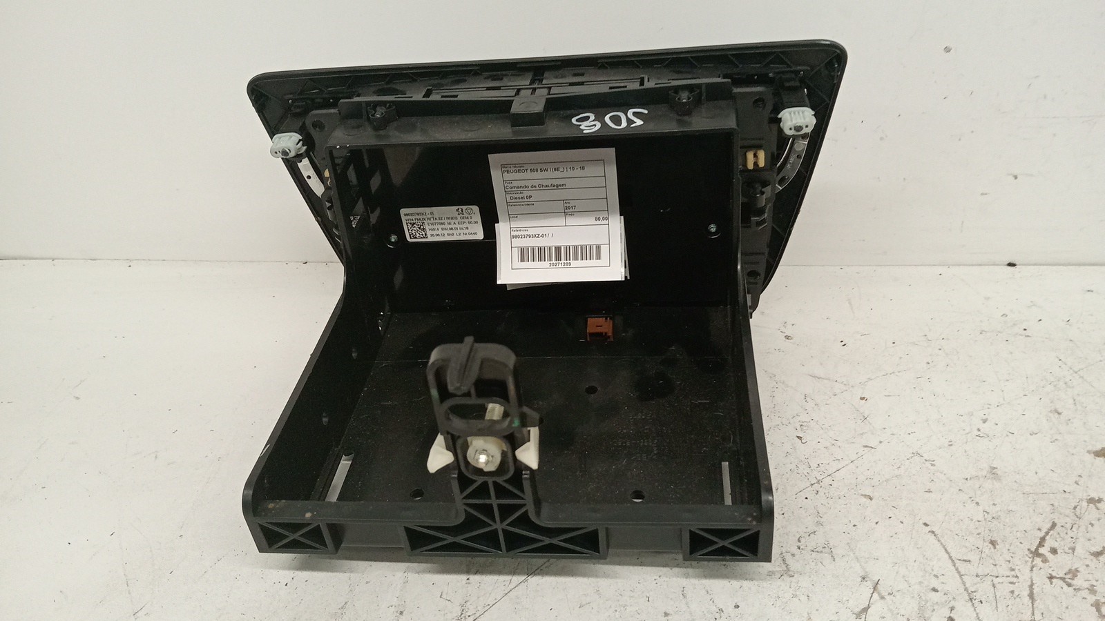 Comando de Chaufagem PEUGEOT 508 SW I (8E_) | 10 - 18 Imagem-1