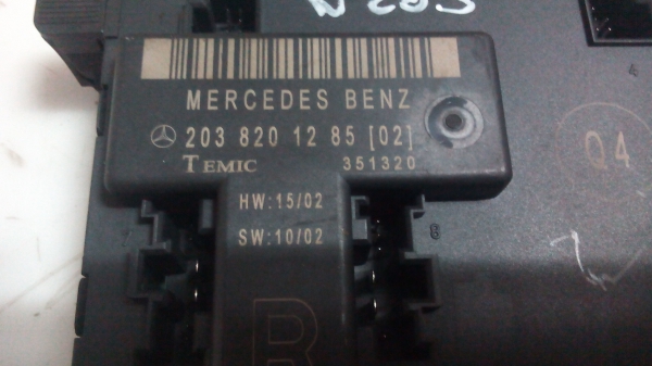 Modulo de comforto MERCEDES-BENZ C-CLASS (W203) | 00 - 07 Imagem-1
