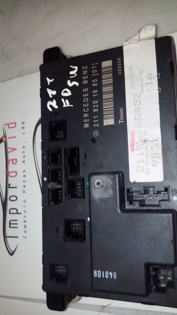 Modulo de comforto MERCEDES-BENZ - ID S_59487