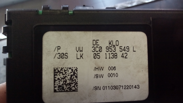 Modulo VOLKSWAGEN PASSAT (3C2) | 05 - 10 Imagem-1