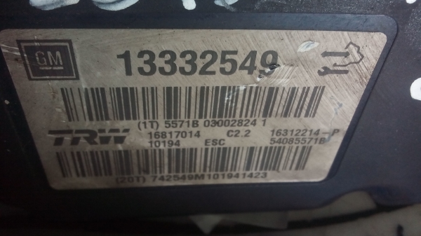 ABS OPEL INSIGNIA A (G09) | 08 - 17 Imagem-1