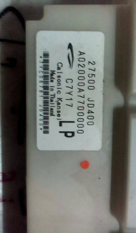 Comando de Chaufagem NISSAN QASHQAI / QASHQAI +2 I (J10, NJ10, JJ10E) | 06 - 14 Imagem-1