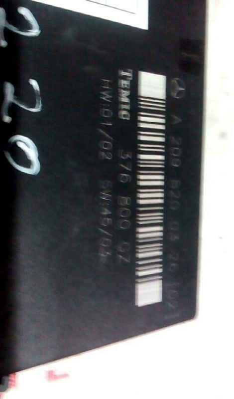 Modulo MERCEDES-BENZ CLK (C209) | 02 - 10 Imagem-1