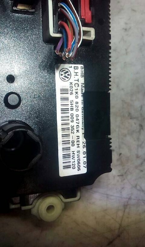 Comando de Chaufagem VOLKSWAGEN PASSAT (3C2) | 05 - 10 Imagem-1
