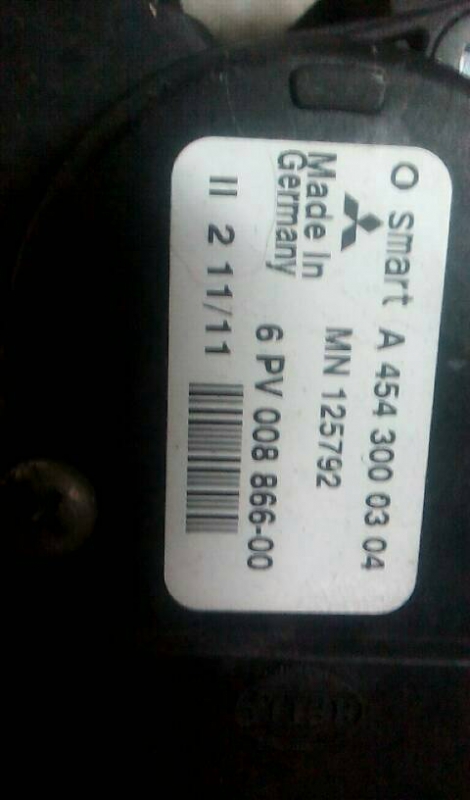 Pedal Electrico MITSUBISHI COLT VI (Z3_A, Z2_A) | 02 - 12 Imagem-3