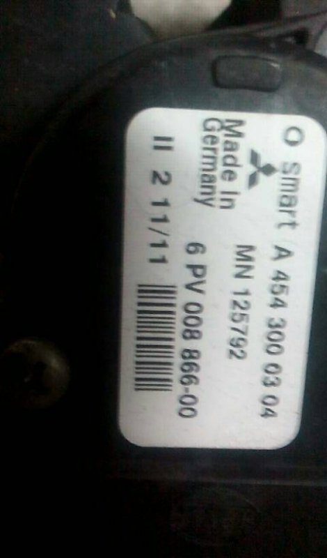 Pedal Electrico MITSUBISHI COLT VI (Z3_A, Z2_A) | 02 - 12 Imagem-4