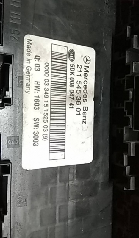 Modulo MERCEDES-BENZ E-CLASS (W211) | 02 - 09 Imagem-1