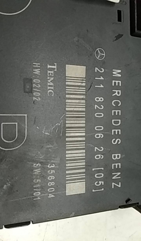 Modulo MERCEDES-BENZ E-CLASS (W211) | 02 - 09 Imagem-1