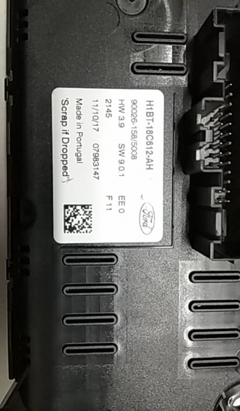 Comando de Chaufagem FORD FIESTA VII 17- Imagem-2