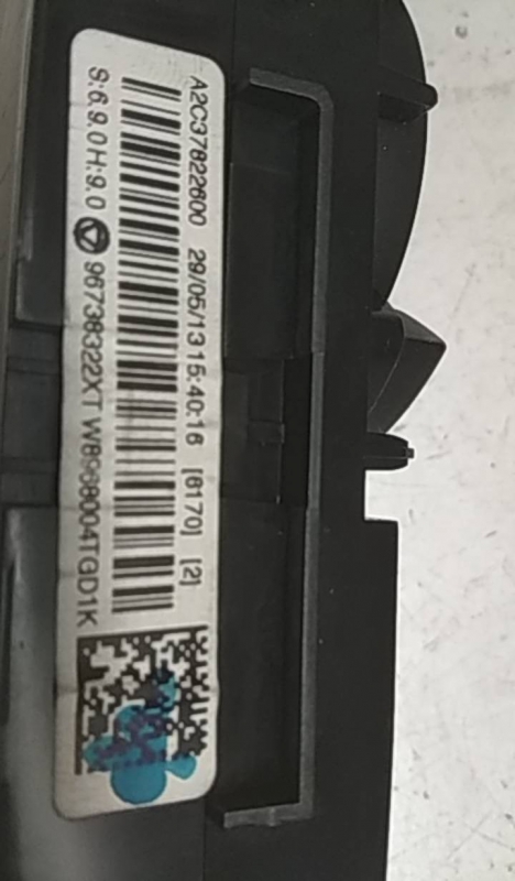 Comando de Chaufagem PEUGEOT 3008 Veículo multiuso (0U_) | 09 - 17 Imagem-1