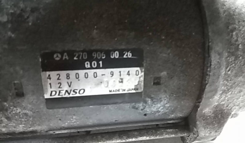 Motor de Arranque MERCEDES-BENZ - ID S_77220
