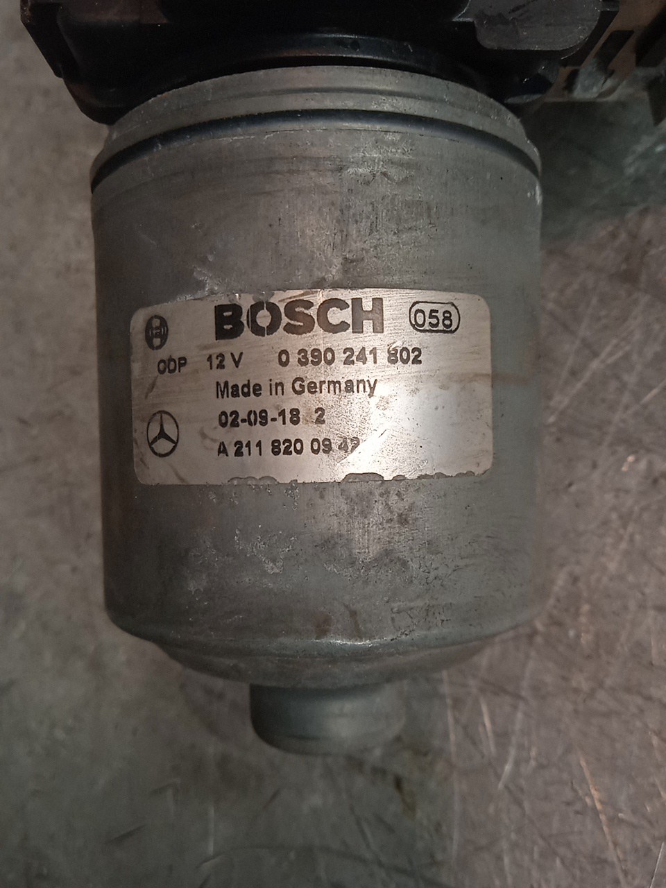 Motor Limpa Vidros FT MERCEDES-BENZ E-CLASS (W211) | 02 - 09 Imagem-3