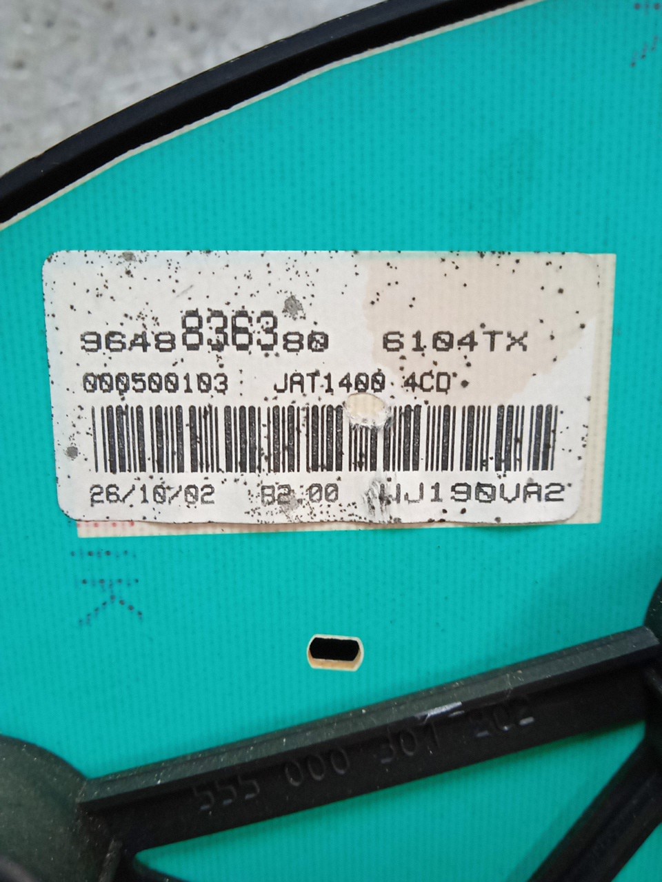 Quadrante PEUGEOT 206 Hatchback (2A/C) | 98 - 12 Imagem-2