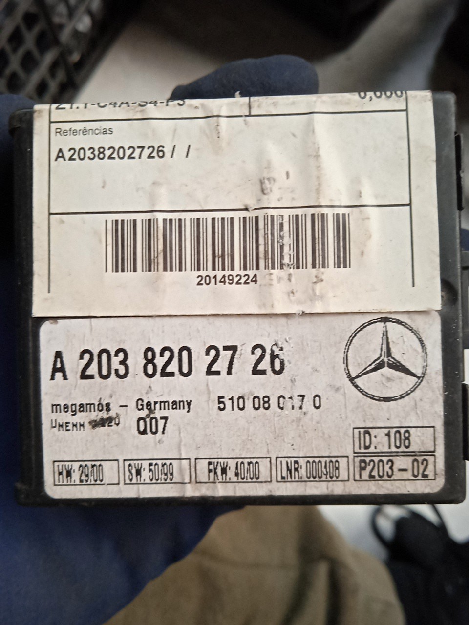 Modulo Elec Interior MERCEDES-BENZ S-CLASS (W220) | 98 - 05 Imagem-1