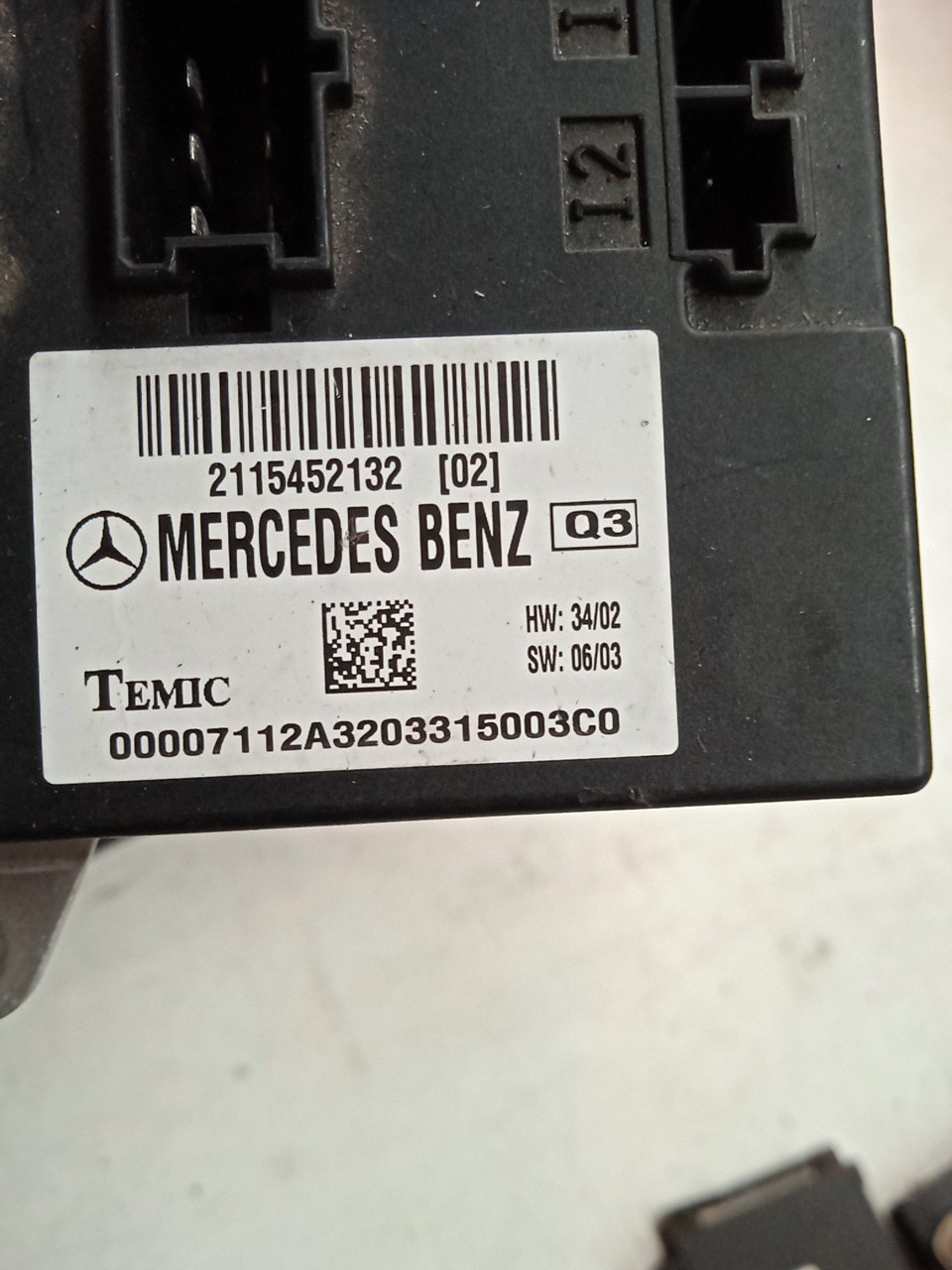 Modulo Elec Interior 2 MERCEDES-BENZ E-CLASS (W211) | 02 - 09 Imagem-1