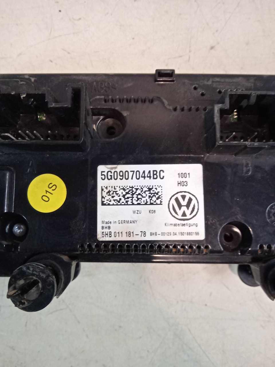 Comando Chaufage/Sofagem VOLKSWAGEN GOLF VII (5G1, BQ1, BE1, BE2) | 12 -  Imagem-2