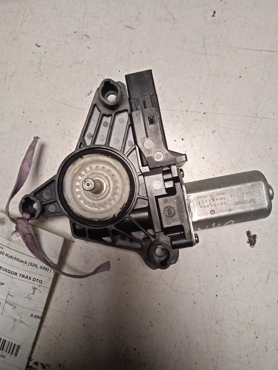 Motor Vidro TR DT VOLVO V40 Hatchback (525, 526) | 12 -  Imagem-2