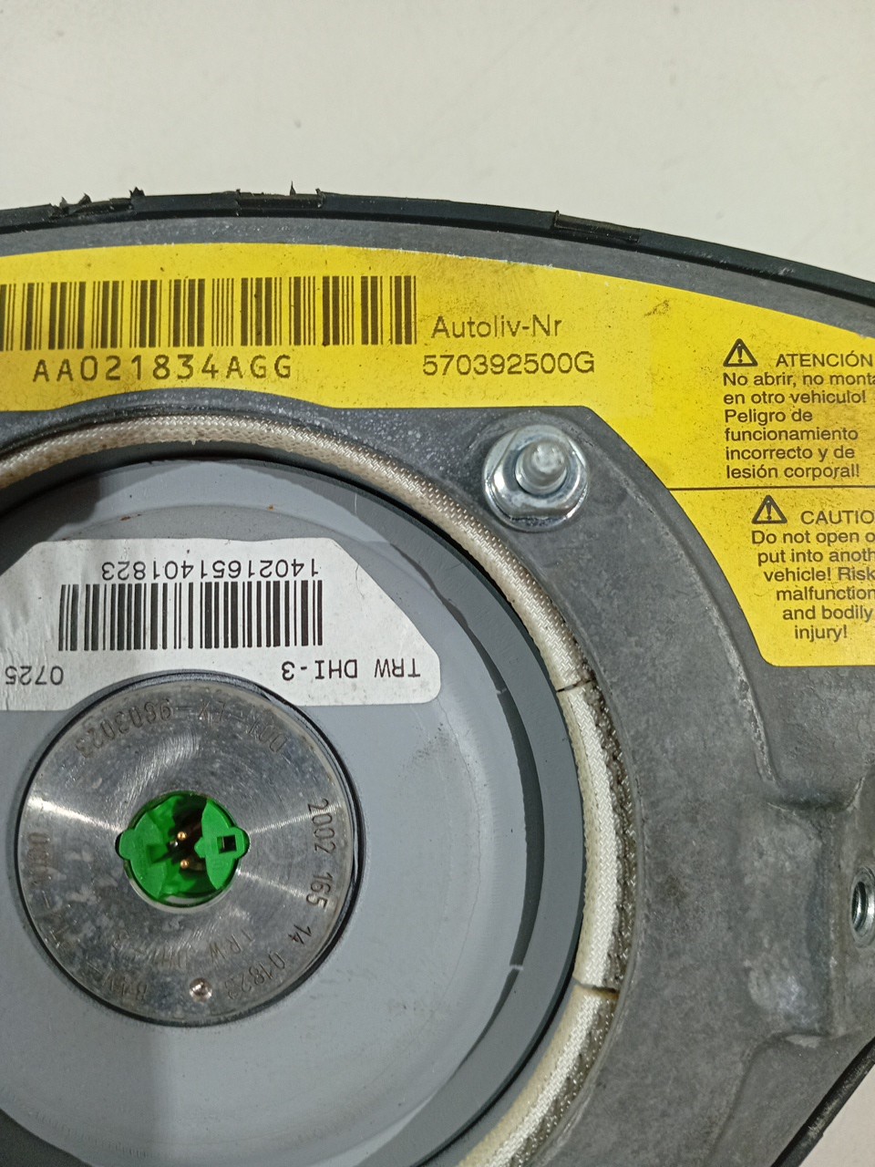 Driver Airbag OPEL ASTRA G Hatchback (T98) | 98 - 09 Imagem-2