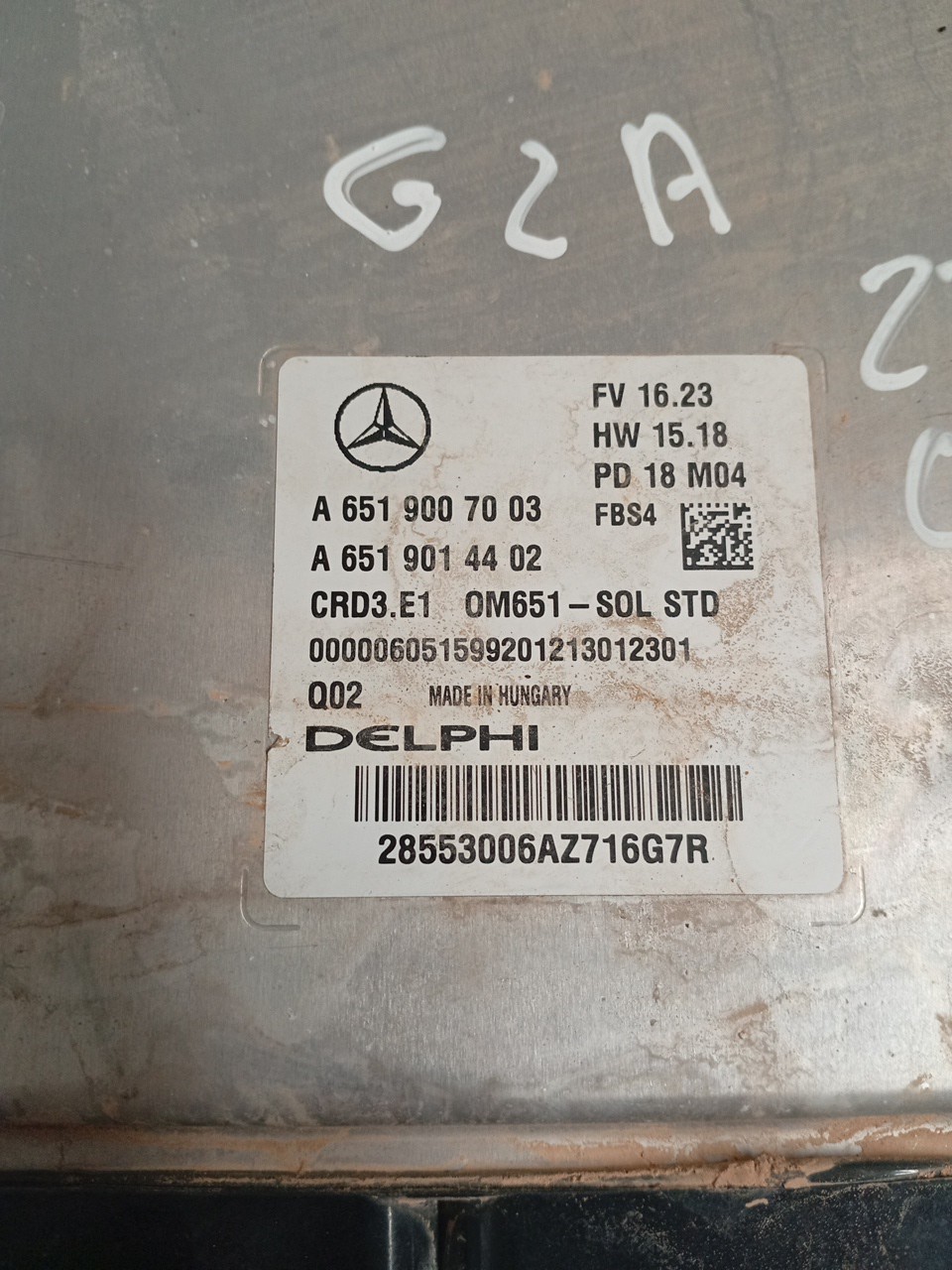 Centralina do Motor/ECU MERCEDES-BENZ GLA-CLASS (X156) | 13 -  Imagem-2